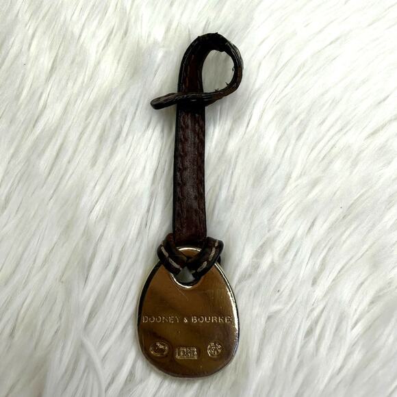 DOONEY & BOURKE Orange Duck Brown Bag Charm - Picture 2 of 2